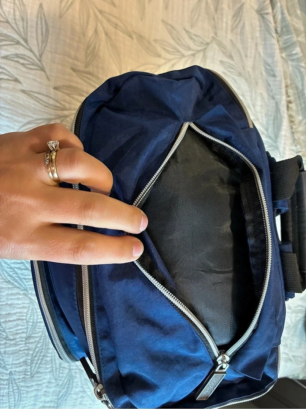 Biaggi “on the go” Backpack Blue
